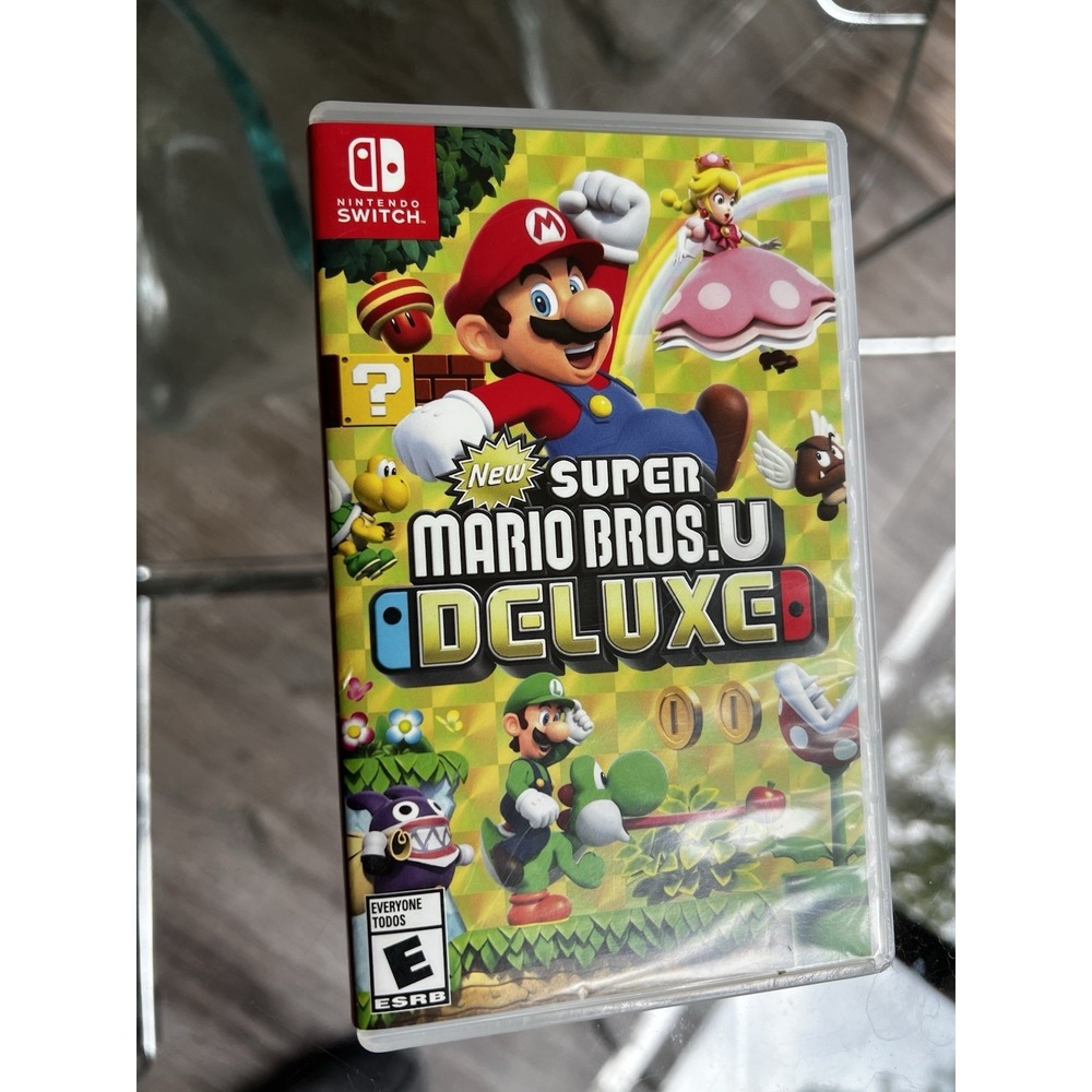 Nintendo New Super Mario Bros. U Deluxe Nintendo Switch Multiplayer with Case